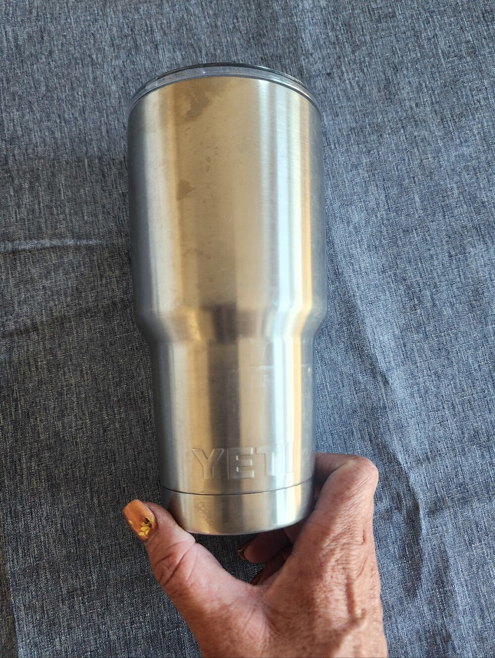 Yeti 30oz Stainless Steel Insulated Rambler - Stainless Steel Exterrior Sip Lid